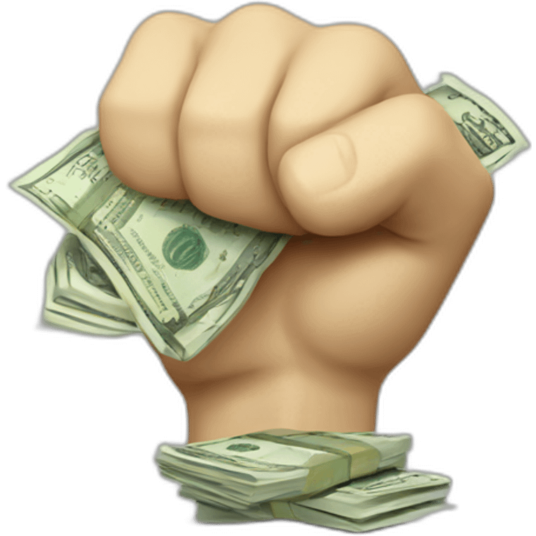 fist full of money emoji