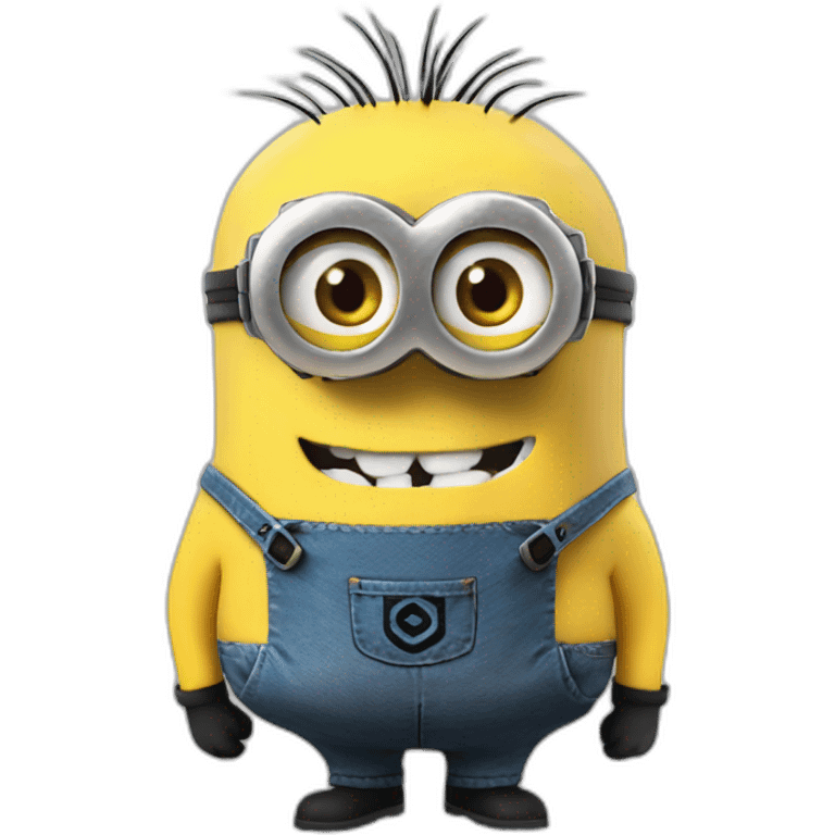 Minion playing roblox emoji