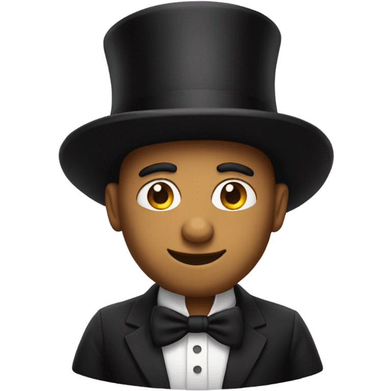 Me with a top hat emoji