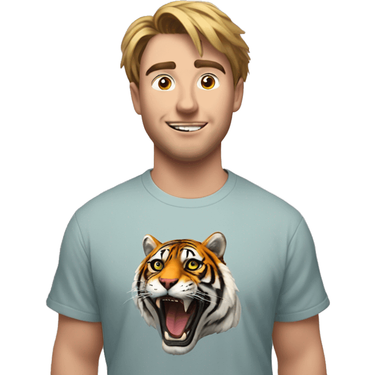 mrbeast avec un tigre emoji