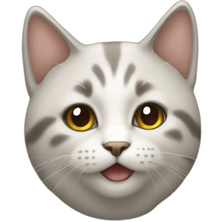 Un chat emoji