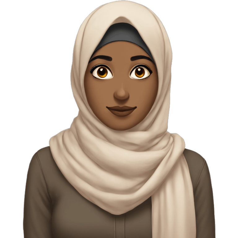 aesthetic cozy hijabi emoji