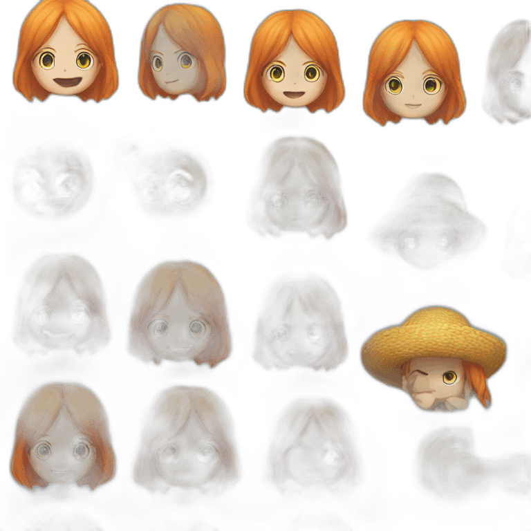 Nami from one piece emoji