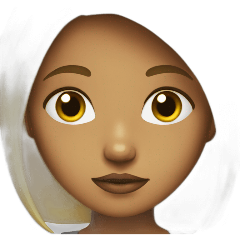 Baddie girl emoji