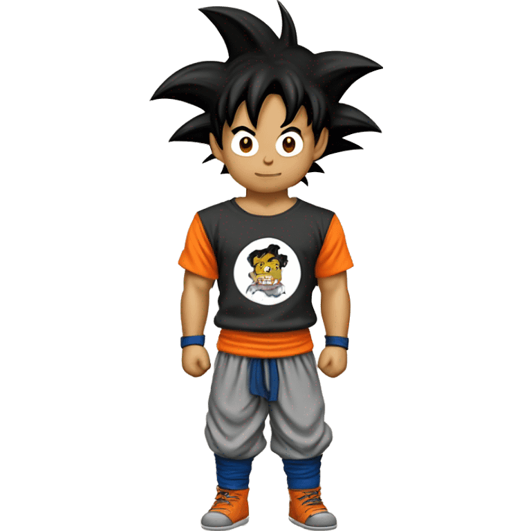 Goku con camiseta de Perú  emoji