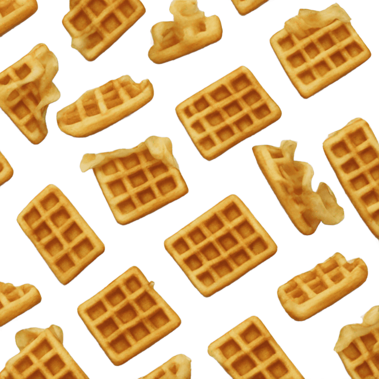 waffle fries emoji