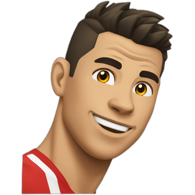 Cristiano Ronaldo le goat emoji