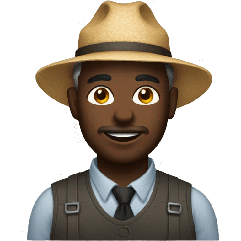 black farmer emoji