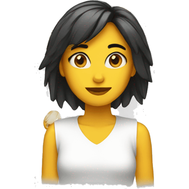 Chica emoji