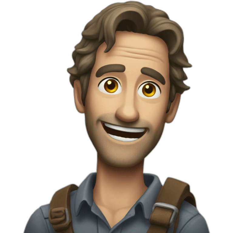 Simon walkind dead smiling emoji