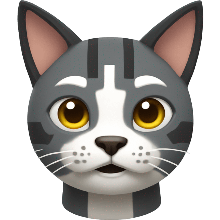 cat from minecraft emoji