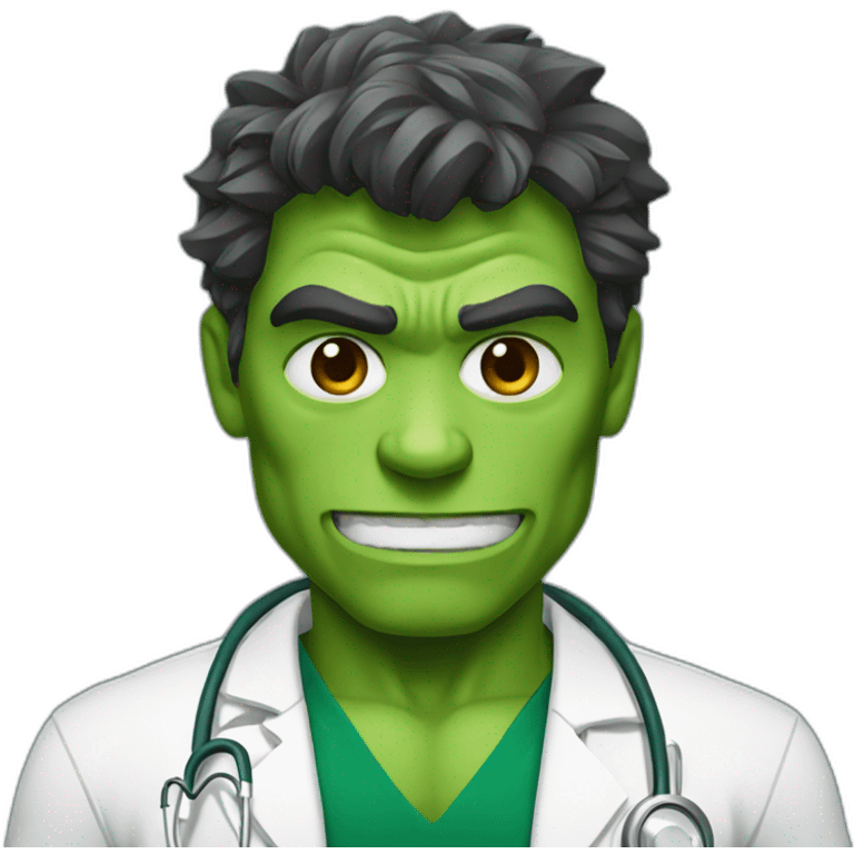 hulk doctor emoji