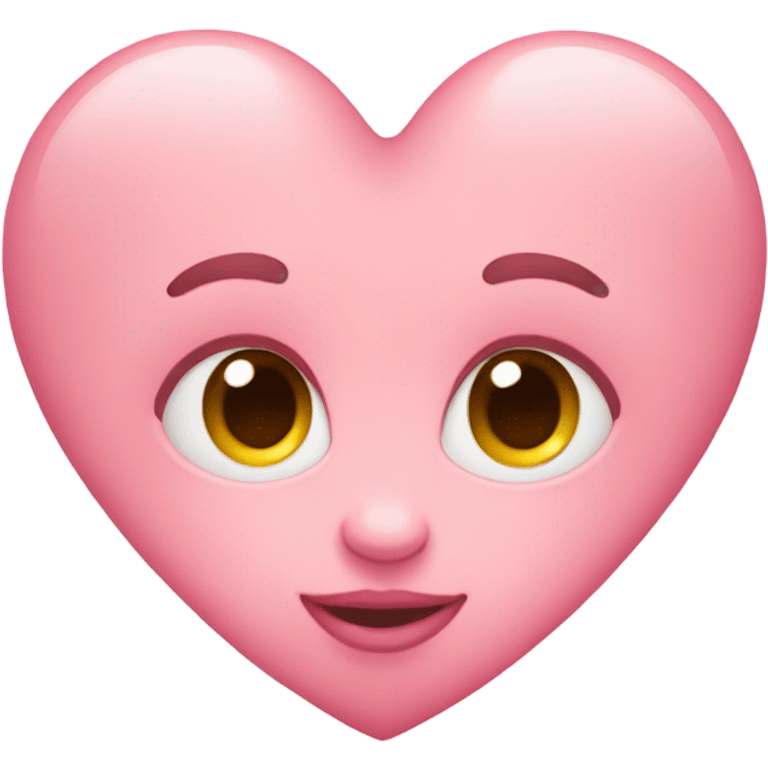 baby pink heart emoji