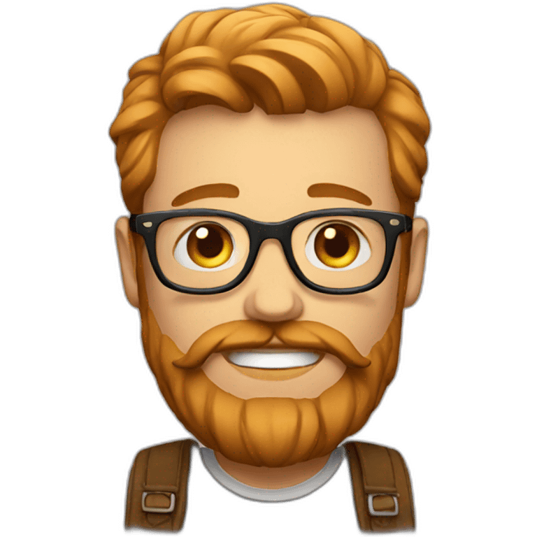 hipster emoji