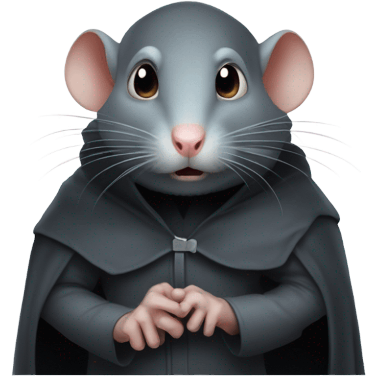 The insidious supervillain rat is cunningly plotting emoji