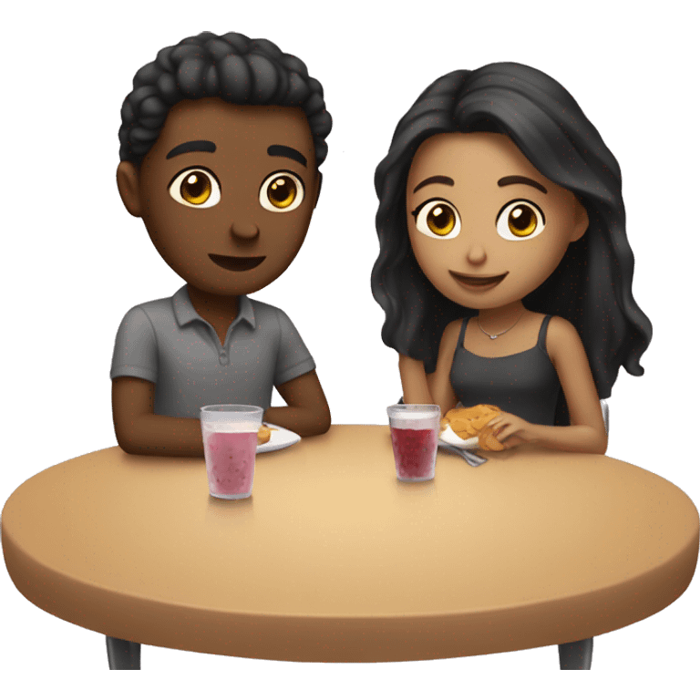 Girls date emoji