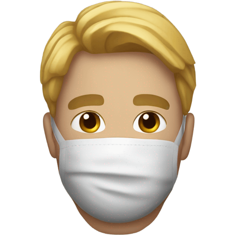 a man wearing a mask tnt  emoji