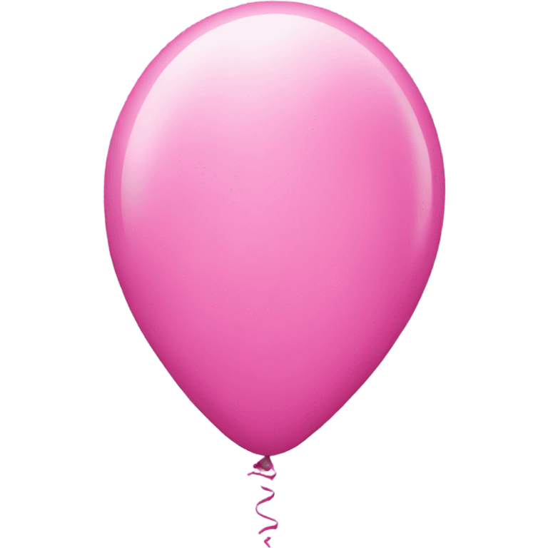 Pink balloon emoji