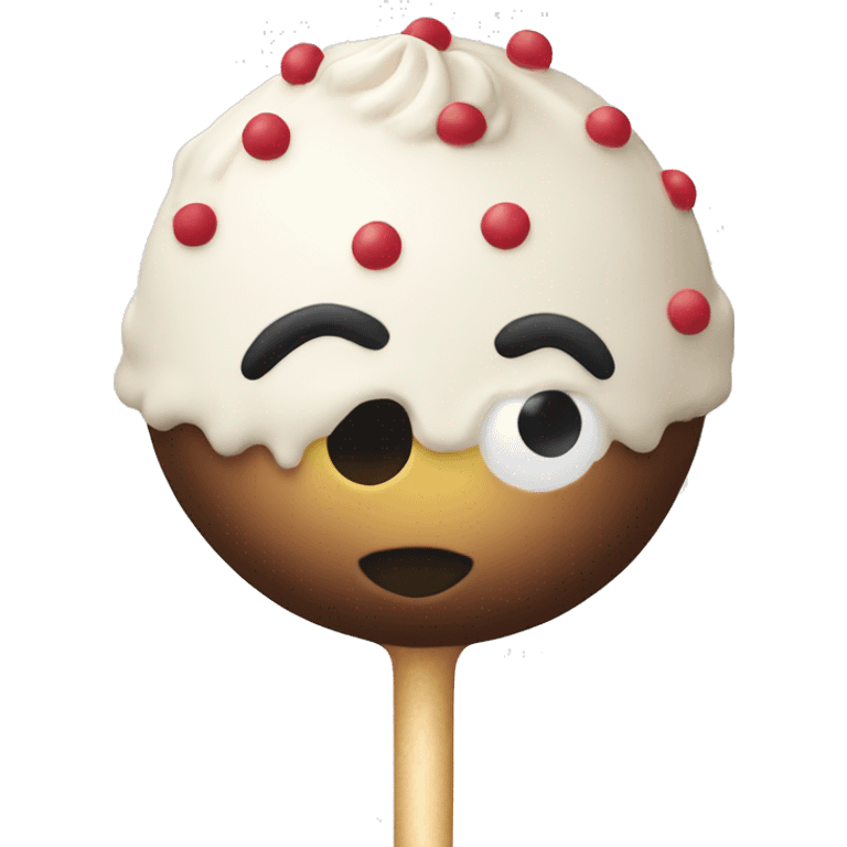 Cake pop emoji