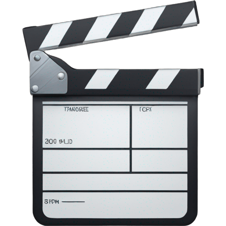 clapperboard emoji