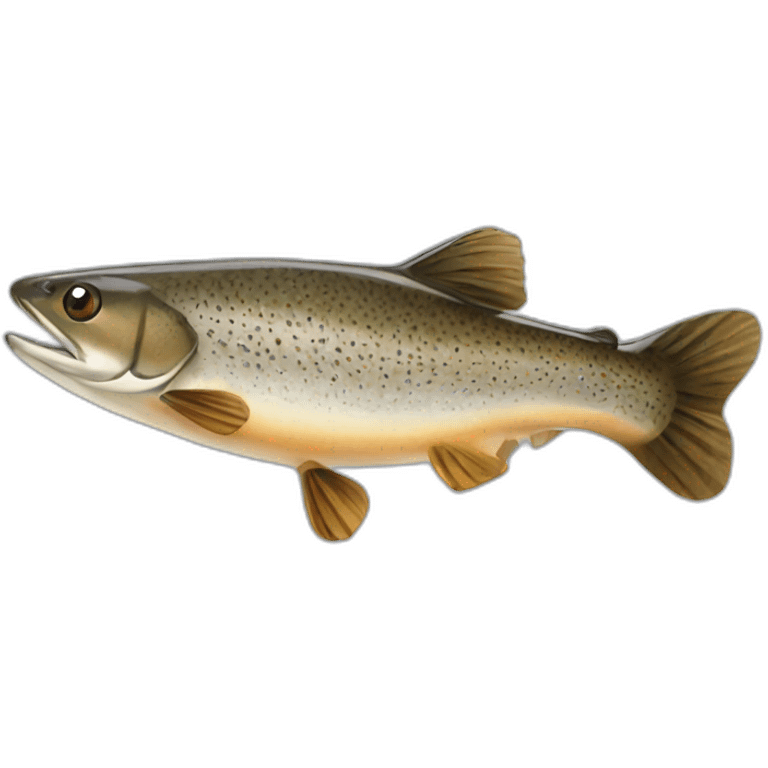 Raccoon trout emoji