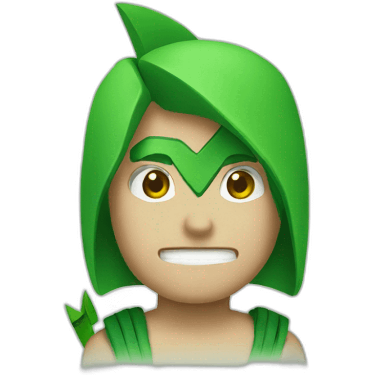 green arrow trending up emoji