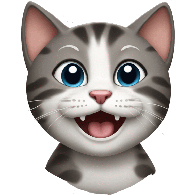 very funny cat emoji