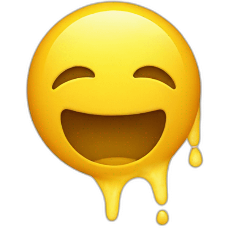 Smiley qui sourit en dormant emoji