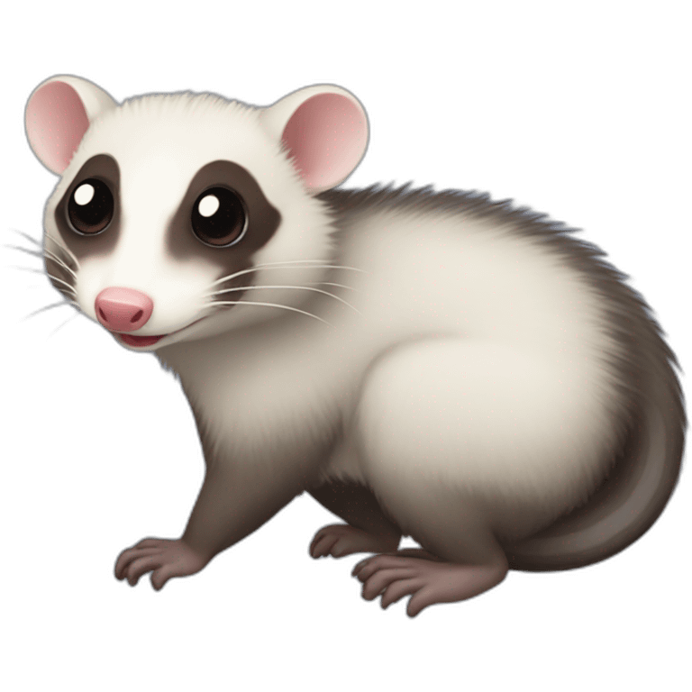 Gliding opossum emoji