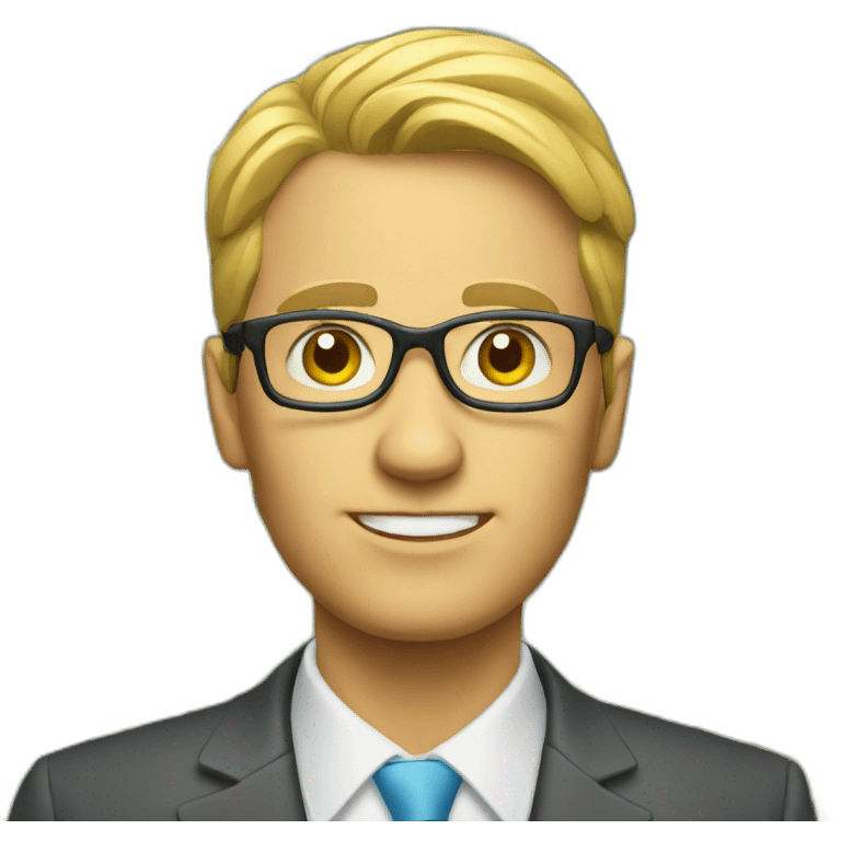 Finance Expert with lots of money emoji