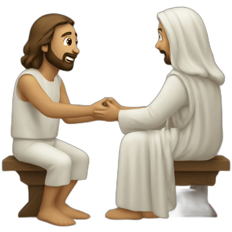 talking to jesus emoji