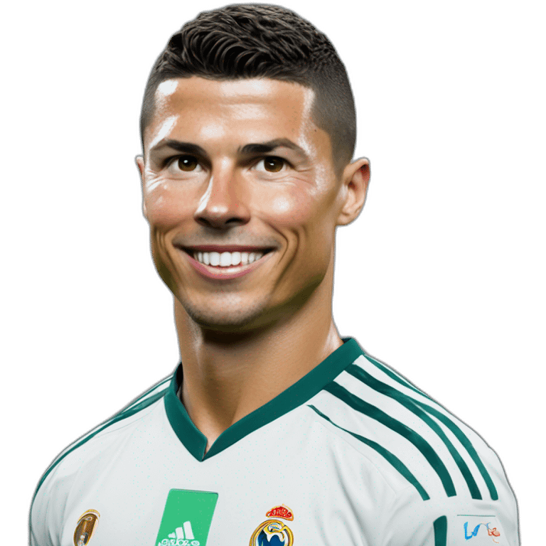 ronaldo soulève la ligue des champions emoji