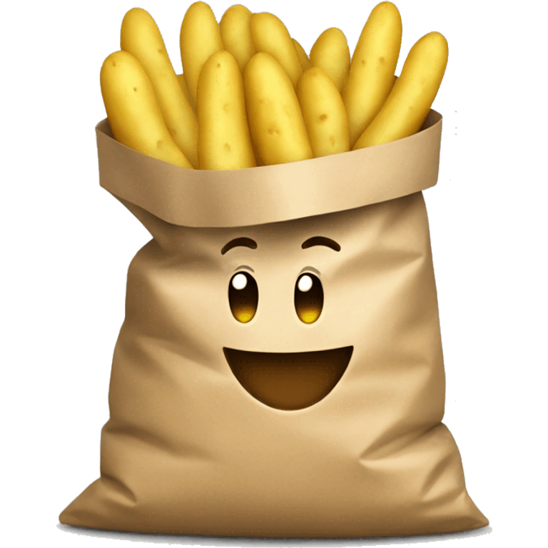 Bolsa de patatas  emoji