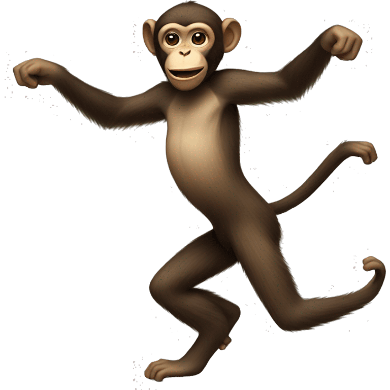 Monkey dancing emoji