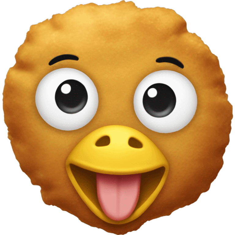 One Happy chickennugget emoji