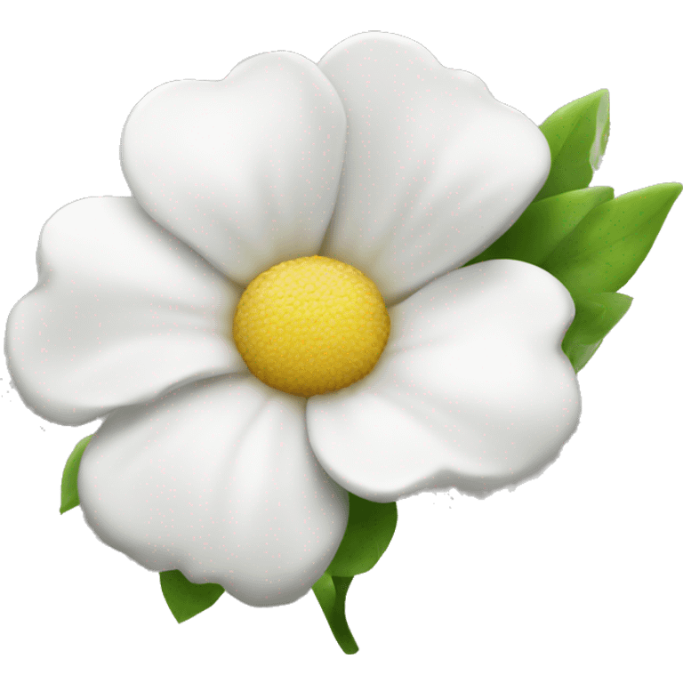 white flowe emoji