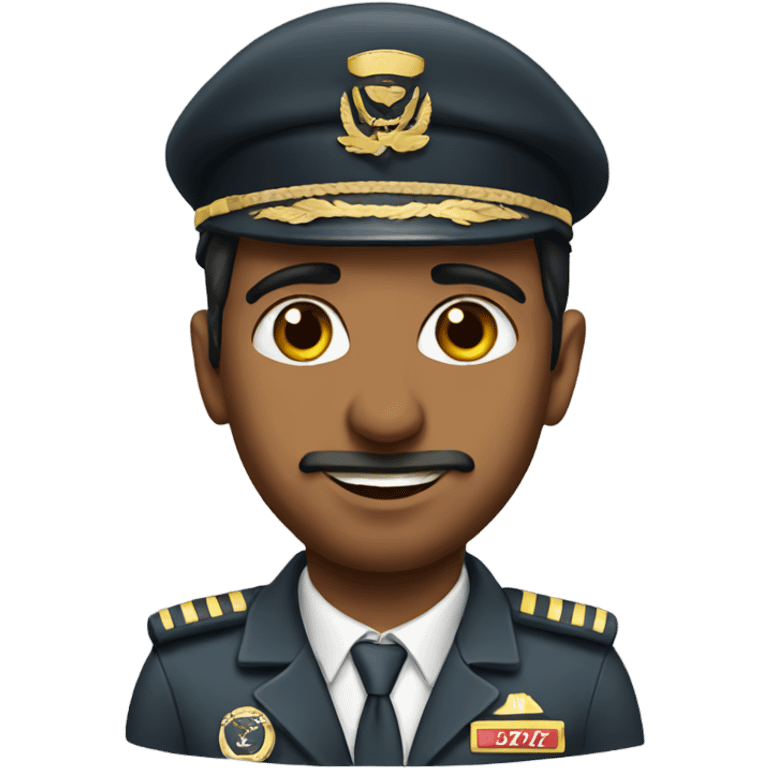 Arab plane pilot  emoji