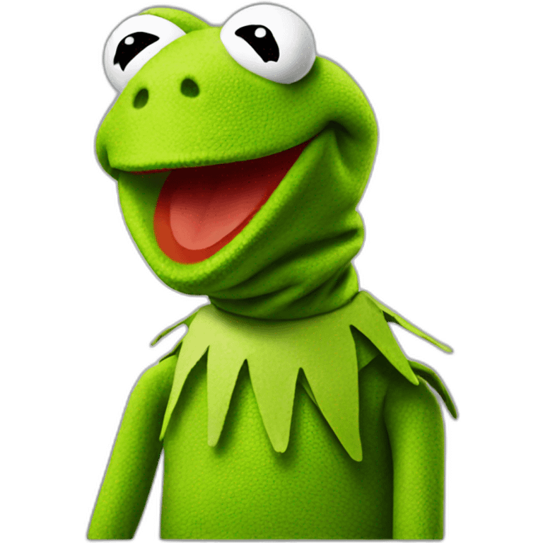 horny kermit emoji