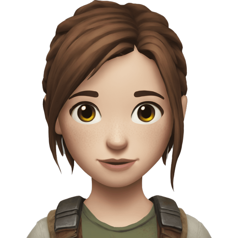 Ellie the last of us Little bit dezoom emoji