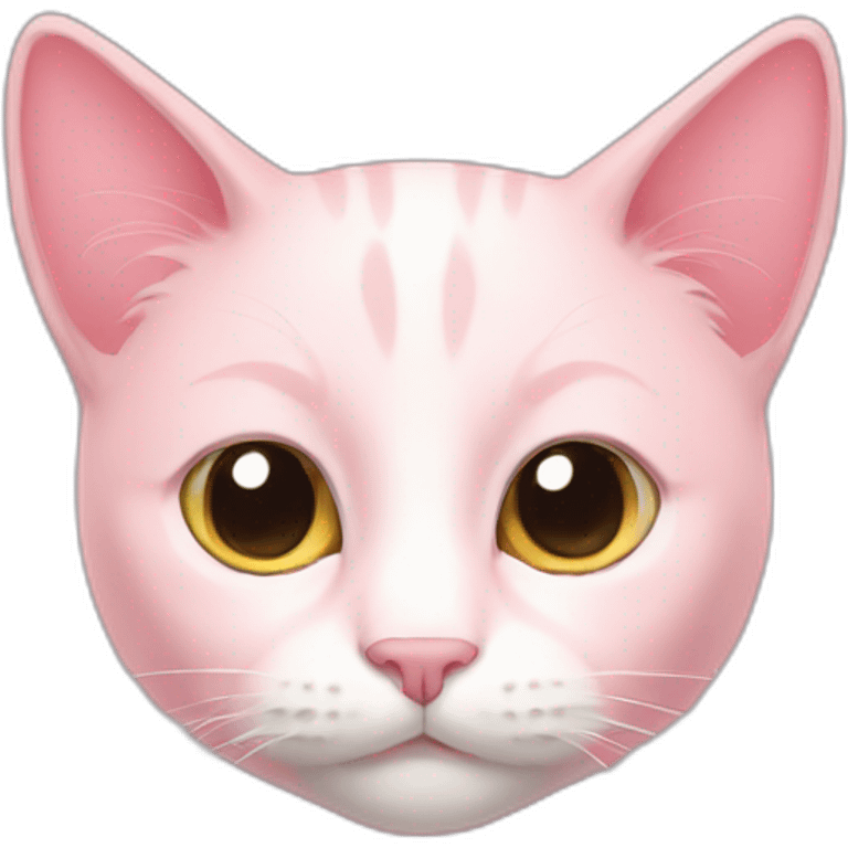 light pink cat emoji