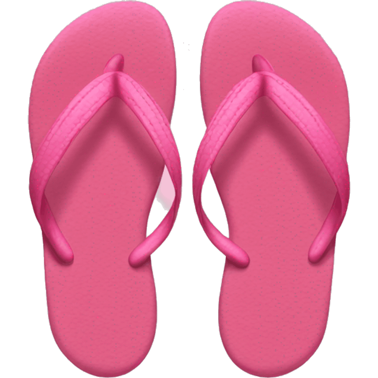 Pink thing flip flop emoji