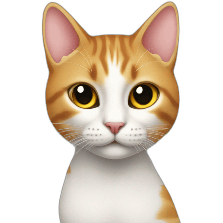 coquette on cat head  emoji