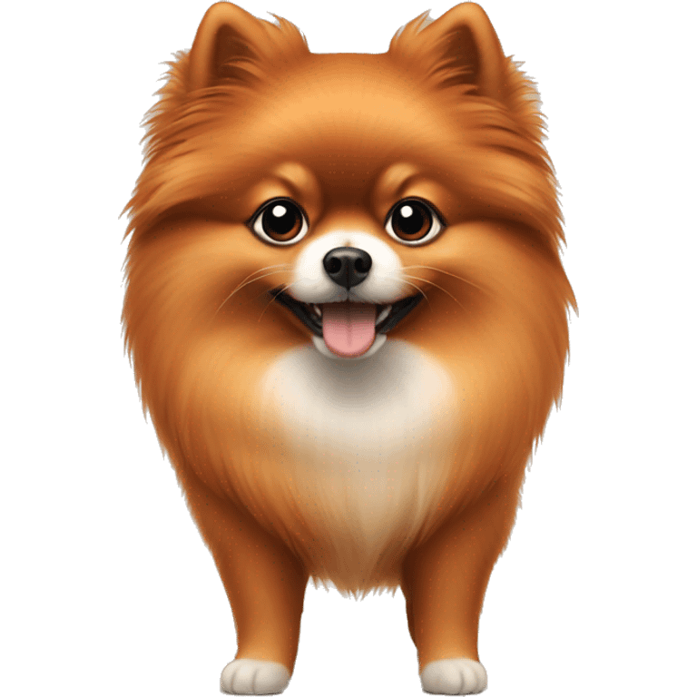 red pomeranian emoji