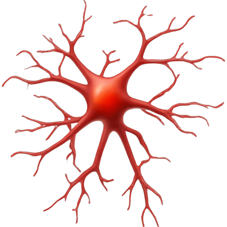 red neuron emoji