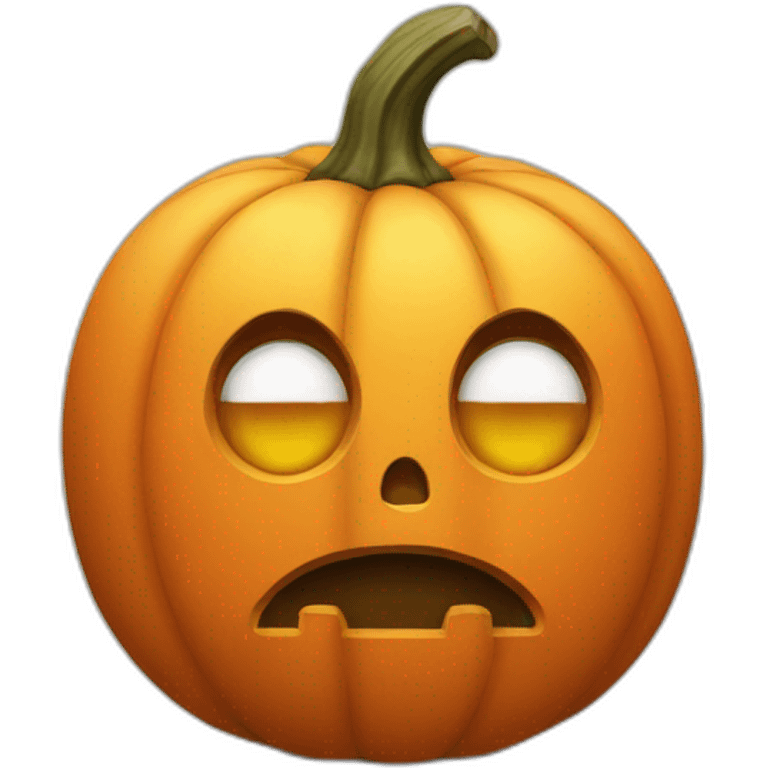 pumpkin alarm emoji