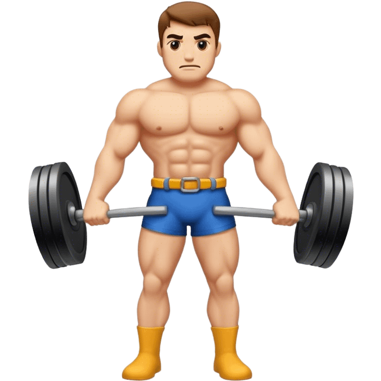 Strong man emoji