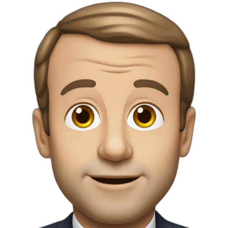 emmanuel macron  emoji