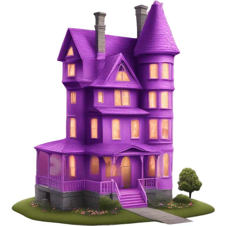 Barbie’s 6 story tall haunted dream house emoji