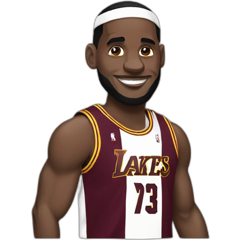 LeBron James emoji