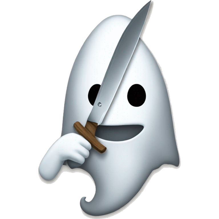 cGhost with knife emoji